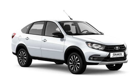 Lada Granta Active Cross I Рест цвета Белый "Ледниковый""" 2026 купить в Новосибирске на улице Курчатова, 2/2 - siberia-ac.ru