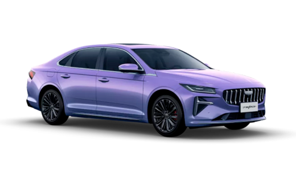 Geely Preface I Рест 2 цвета Серо-фиолетовый металлик 2025 купить в Новосибирске на улице Курчатова, 2/2 - siberia-ac.ru