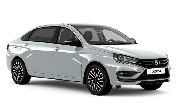 Lada Aura цвет Серебристый "Платина" Lada Aura цвета Серебристый "Платина" 2025 купить в Новосибирске на улице Курчатова, 2/2 - siberia-ac.ru