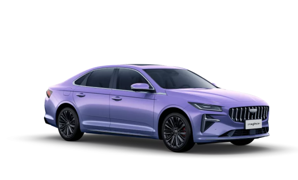 Geely Preface  цвета Серо-фиолетовый металлик 2025 купить в Новосибирске на улице Курчатова, 2/2 - siberia-ac.ru