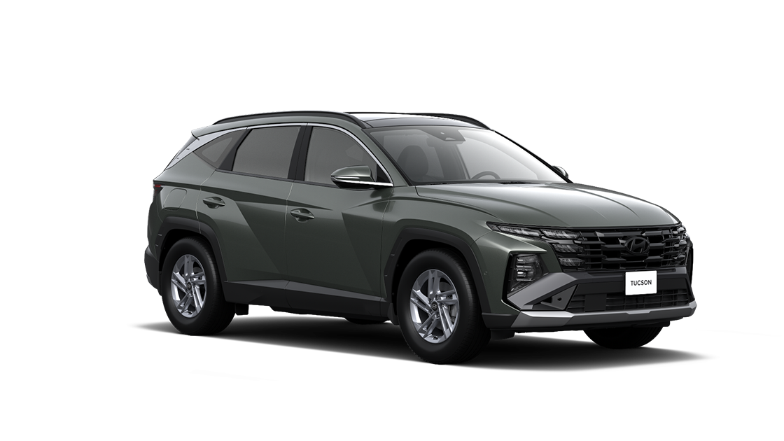 Hyundai Tucson  цвета Амазонско-серый 2025 купить в Новосибирске на улице Курчатова, 2/2 - siberia-ac.ru