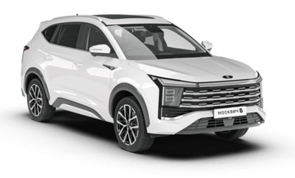 Moskvich 8 I цвета Белый 2025 купить в Новосибирске на улице Курчатова, 2/2 - siberia-ac.ru