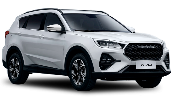 Jetour X70 цвет Белый Jetour X70 цвета Белый 2025 купить в Новосибирске на улице Курчатова, 2/2 - siberia-ac.ru