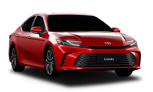 Toyota Camry IX цвета Красный 2026 купить в Новосибирске на улице Курчатова, 2/2 - siberia-ac.ru