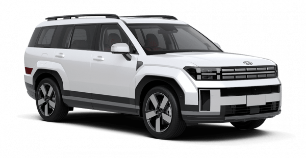 Hyundai Santa Fe  цвета Creamy white 2025 купить в Новосибирске на улице Курчатова, 2/2 - siberia-ac.ru