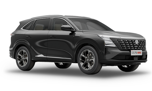Changan CS75 Plus IV цвета Глубокий чёрный 2026 купить в Новосибирске на улице Курчатова, 2/2 - siberia-ac.ru
